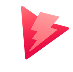 Rotated and tinted logo